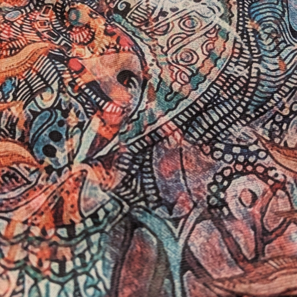 2xl sunprint skirt - Picture 2 of 8